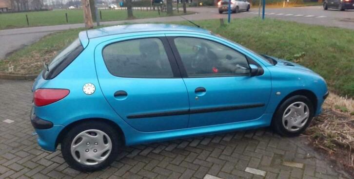 Peugeot 206 1.4 5D 2001 Blauw