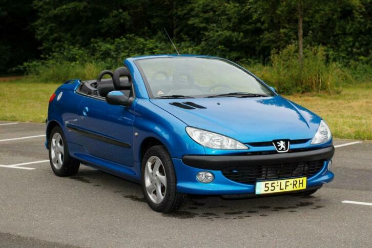 Peugeot 206 1.6 16V CC 2003 Blauw