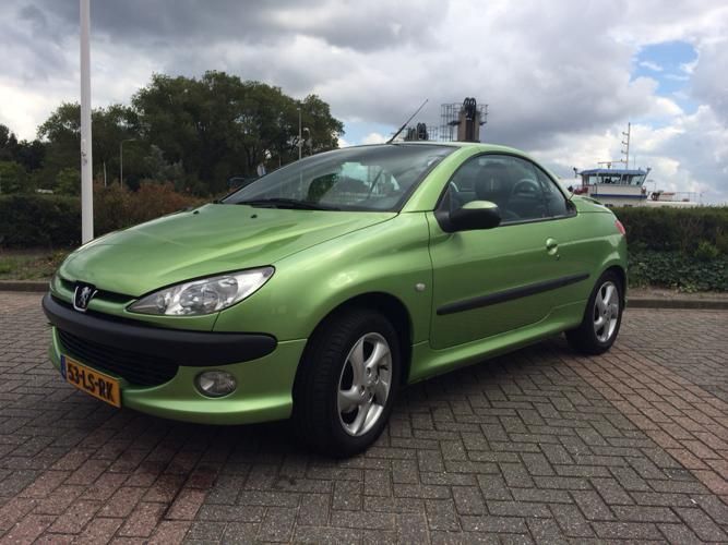 Peugeot 206 1.6 16V CC 2003 Groen