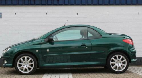 Peugeot 206 1.6 16V CC Roland Garros AUT 2003 Groen