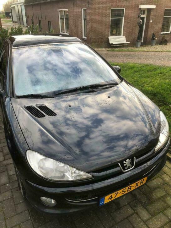 Peugeot 206 1.6 16V Gentry 3D 2005 Zwart