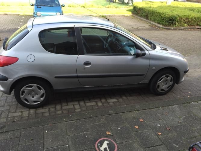 Peugeot 206 1.9 XND 3D 2000 Grijs 800 euro