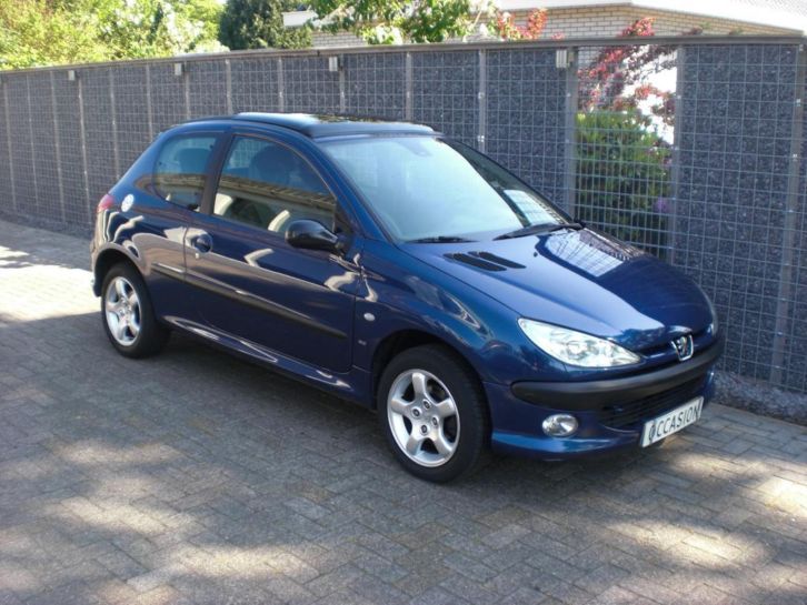 Peugeot 206 2.0 GTI 16V 3D 2000 Blauw