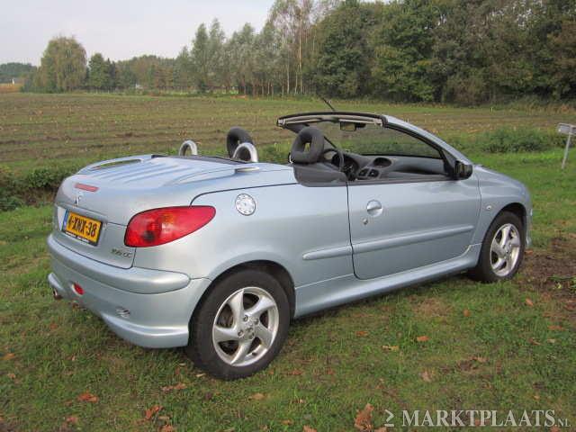 Peugeot 206 CC 1.6-16V leer geregelde airco