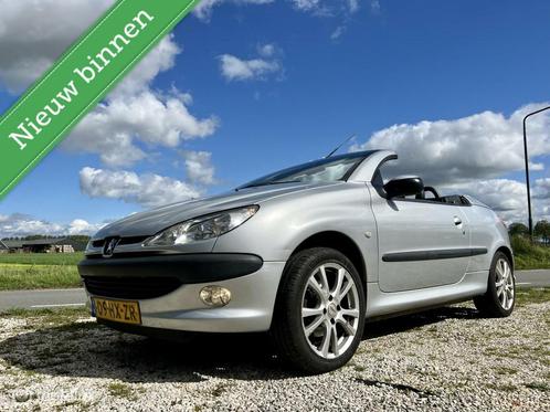 Peugeot 206 CC 1.6-16V XS, BJ 2002, Leer, APK Mrt 2025