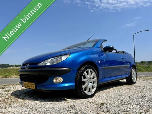 Peugeot 206 CC 2.0-16V, BJ 2001 Nette Cabrio, Leer, APK