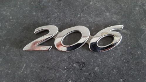 Peugeot 206 logo embleem