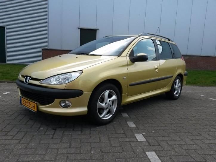 Peugeot 206 SW 1.6 XS Airco 78000km NAP APK 2-2016 Uniek