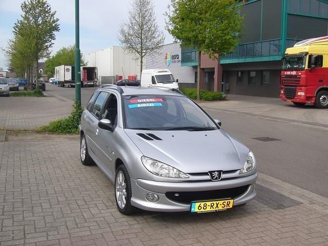 Peugeot 206 SW 2.0 HDI 90PK DIESEL STATION QUIKSILVER