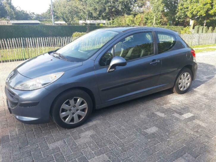 Peugeot 207 1.4 16V 3DRS 2007 Grijs apk 31-08-2020