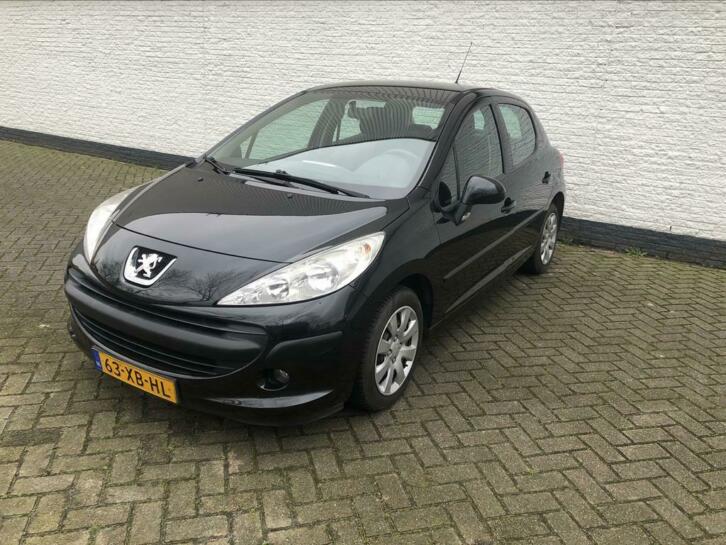 Peugeot 207 1.4 5DRS 2007 airco Zwart