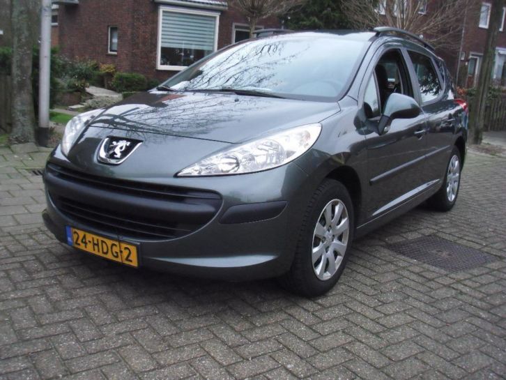 Peugeot 207 1.4 SW 2008 Grijs Airco