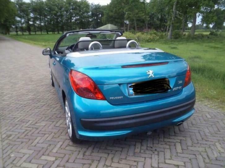 Peugeot 207 1.6 16V CC 110KW 2007 Blauw