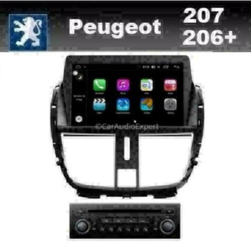 Peugeot 207 206 navigatie android 8.0 wifi dab 32gb carkit