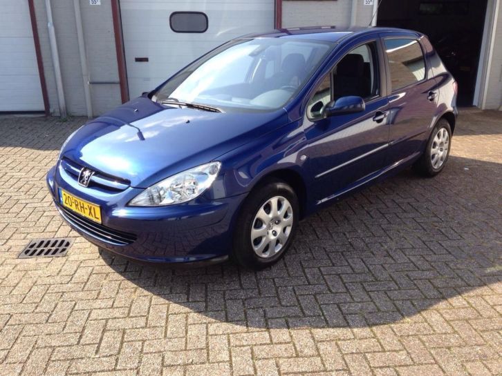 Peugeot 307 1.6 16V Griffe 5DR 2005 Blauw Premium