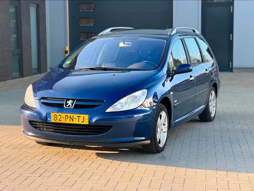 Peugeot 307 1.6 16V SW 2004 Blauw 7 persoons