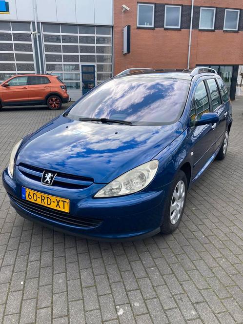 Peugeot 307 1.6 16V SW 2005 Blauw 7-zit