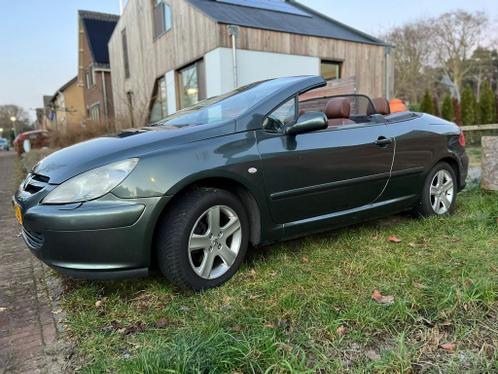 Peugeot 307 2.0 16V CC 2004 Donker groen cabrio