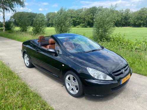 Peugeot 307 2.0 16V CC 2004 Zwart, nieuwe APK