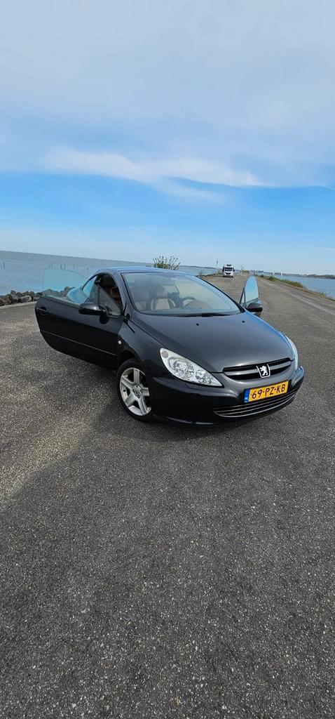 Peugeot 307 2.0 16V CC 2005 Zwart Cabrio Stoelverwarming.