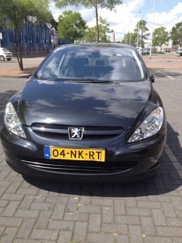 Peugeot 307 2.0 16V Griffe 5DR AUT 2003 Zwart