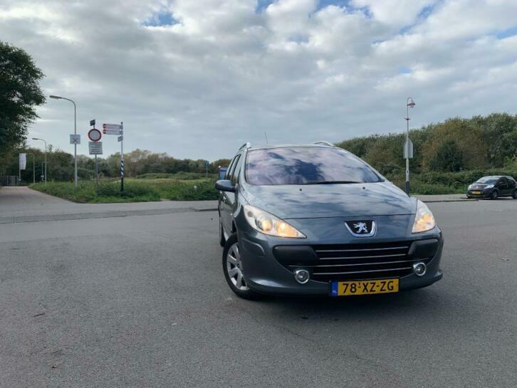 Peugeot 307 2.0 16V SW AUT 2007 Grijs-Blauw