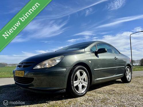 Peugeot 307 CC 2.0-16V, BJ 2004, Leer, Navi, APK Mrt 2025