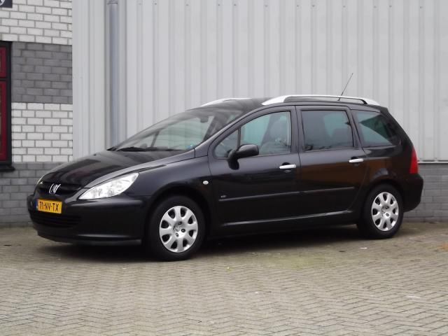 Peugeot 307 SW 2.0 HDi Pack 2004 Zwart lt6 PERSONENgt