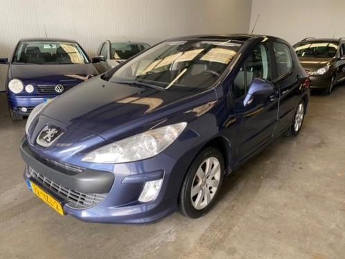 Peugeot 308 1.6 16v 2009 Blauw PANONAVTrekhaak