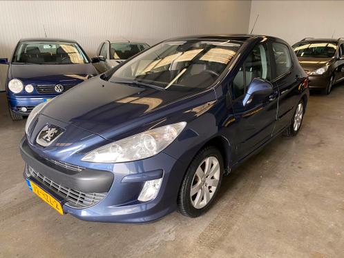  Peugeot 308 1.6 16v 2009 Blauw PANONAVTrekhaak