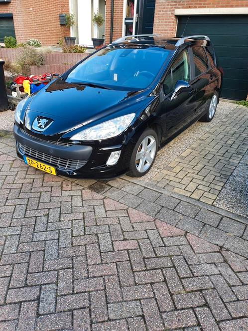 Peugeot 308 1.6 VTI 16V SW 7P 2008 Zwart Panorama