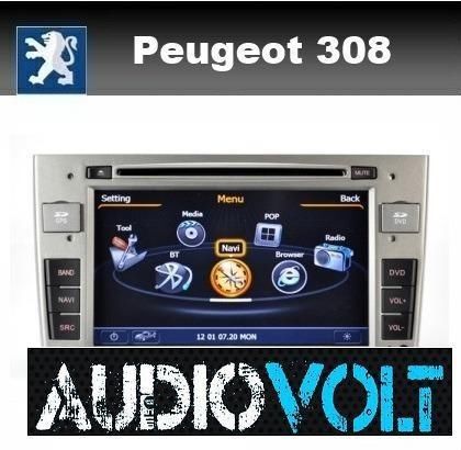 Peugeot 308 pasklare navigatie met bluetooth usb sd NIEUW