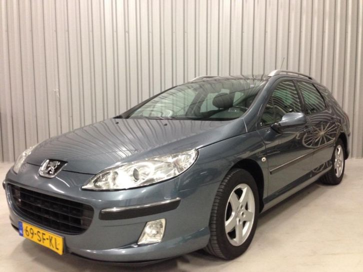 Peugeot 407 1.6 HDI Airco,Clima,Trekhaak,Panorama dak