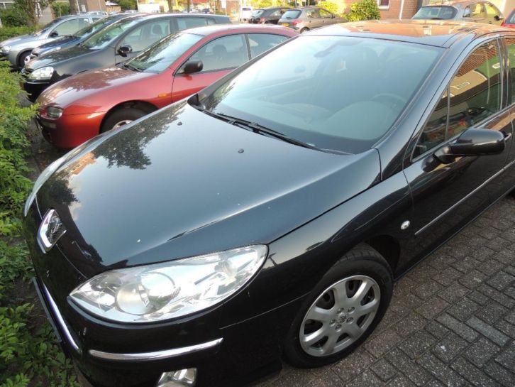 Peugeot 407 1.8 16V 2006 Zwart metallic, NAP,nieuwe APK