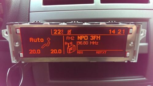 Peugeot 407 info Display  Boordcomputer
