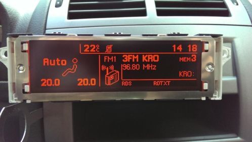 Peugeot 407 Multi Functioneel info Display ( Boordcomputer )