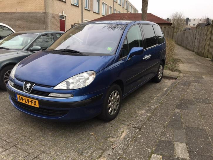 Peugeot 807 2.2 16V 2003 Blauw - NAP - zeer mooi