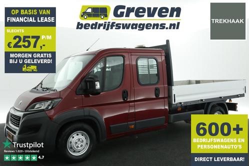 Peugeot Boxer 435 2.0 BlueHDI Pick-up 164PK 3000KG Trekgew.