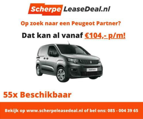Peugeot Partner  Diesel Benzine Automaat  Handgeschakeld
