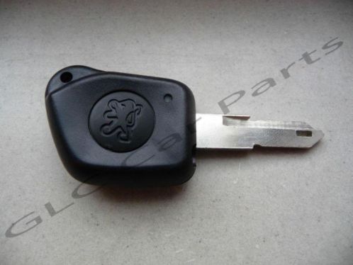 Peugeot sleutel 1 knop klein handzender