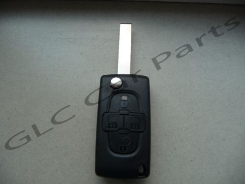 Peugeot sleutel klapsleutel 4 knoppen