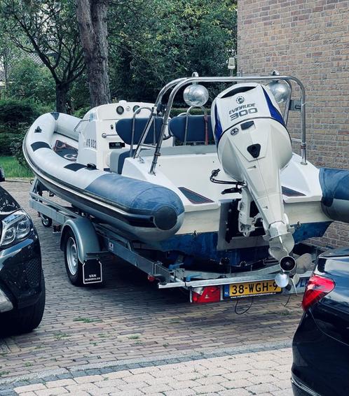 Phantom RIB 300 PK Evinrude met nieuwe trailer (Bjr. 2006)