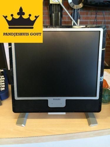 Philips 170X5 Monitor met Speakers 17 inch bij GOUT