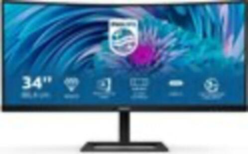 Philips 346E2CUAE - Curved Ultrawide QHD Monitor - 34 Inch