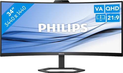 Philips 34E1C5600HE00 Ultrawide Curved met Webcam