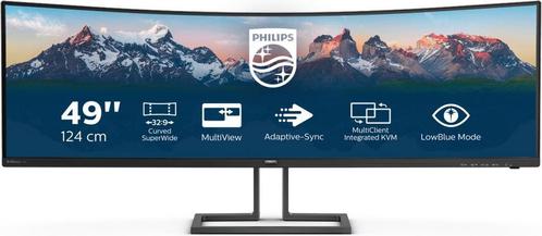 Philips 498P9 - Ultrawide DQHD Monitor - USB-C - KVM-Switch