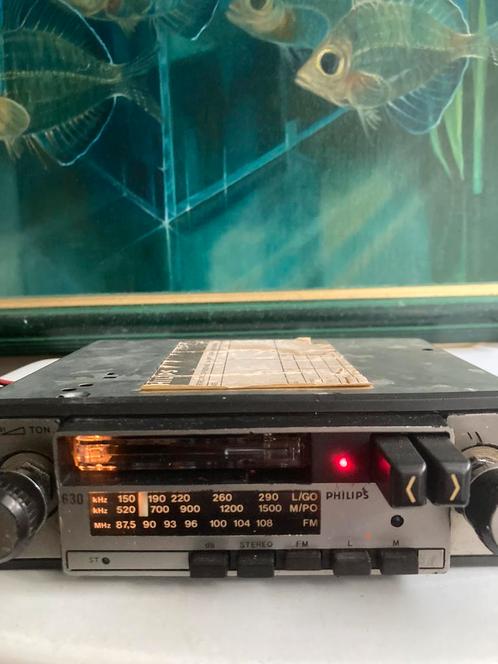 Philips 630 cassette radio oldtimer radio
