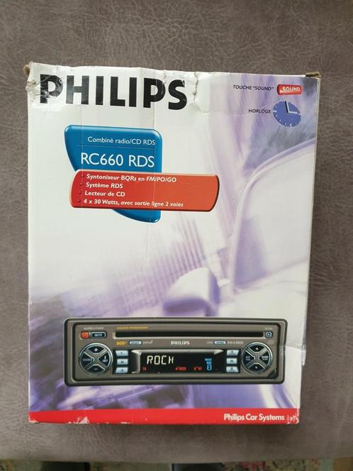 Philips autoradio en CD speler RC660 RDS