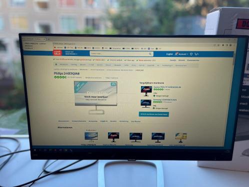 Philips LCD monitor 24inch Ultrawide colour 246E9QJAB00