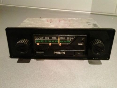 Philips oldtimer autoradio